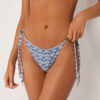 Side Tie Swimsuit Bottom Water Reflection