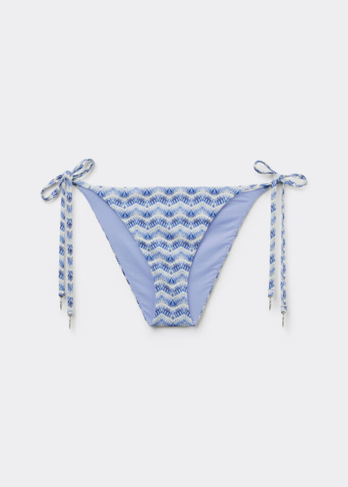 Side Tie Swimsuit Bottom Water Reflection