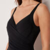 Slimming One-Piece Swimsuit Elegant Draping Slimming One-Piece Swimsuit Elegant Draping