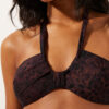Strapless Bikini Top Dark Animalier Strapless Bikini Top Dark Animalier