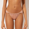 String Brazilian Swimsuit Bottom Shiny Satin String Brazilian Swimsuit Bottom Shiny Satin