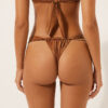 String Brazilian Swimsuit Bottom Shiny Satin String Brazilian Swimsuit Bottom Shiny Satin