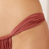 String Brazilian Swimsuit Bottom Shiny Satin String Brazilian Swimsuit Bottom Shiny Satin