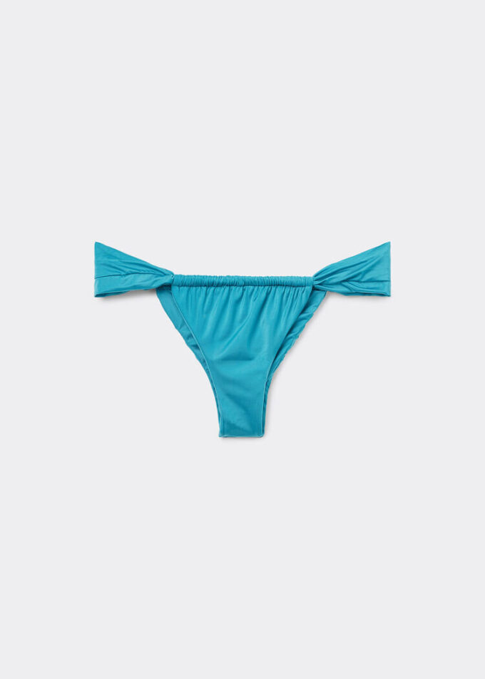 String Brazilian Swimsuit Bottom Shiny Satin String Brazilian Swimsuit Bottom Shiny Satin