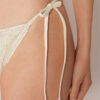 String Swimsuit Bottom Sequin Net String Swimsuit Bottom Sequin Net