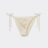 String Swimsuit Bottom Sequin Net String Swimsuit Bottom Sequin Net