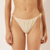 String Swimsuit Bottom Shiny Satin String Swimsuit Bottom Shiny Satin