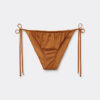 String Swimsuit Bottom Shiny Satin String Swimsuit Bottom Shiny Satin