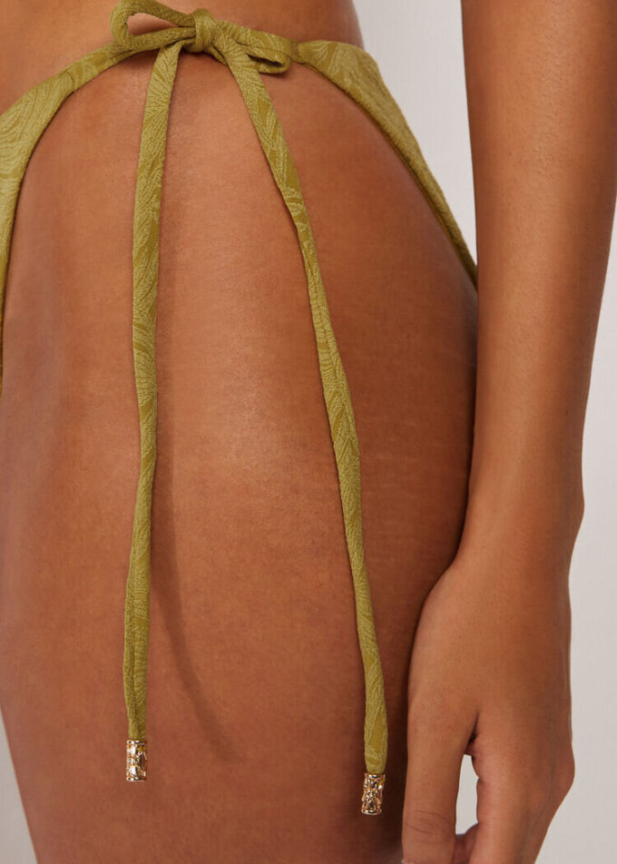 String Swimsuit Bottom Wild Jungle String Swimsuit Bottom Wild Jungle
