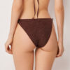 String Swimsuit Bottoms Crinkle Waves