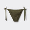 String Swimsuit Bottoms Crinkle Waves String Swimsuit Bottoms Crinkle Waves