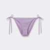 String Swimsuit Bottoms Crinkle Waves