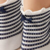 Stripe and Bow Socks Stripe and Bow Socks