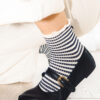Stripe and Bow Socks Stripe and Bow Socks