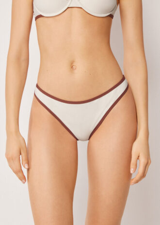 Swimsuit Bottom Bicolor Piping