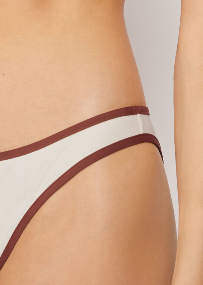 Swimsuit Bottom Bicolor Piping