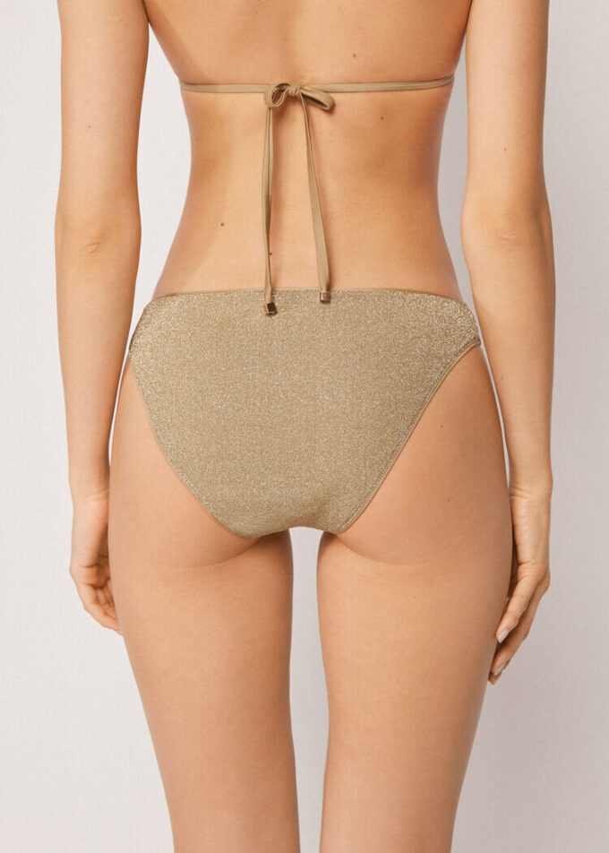 Swimsuit Bottom Metallic Glow