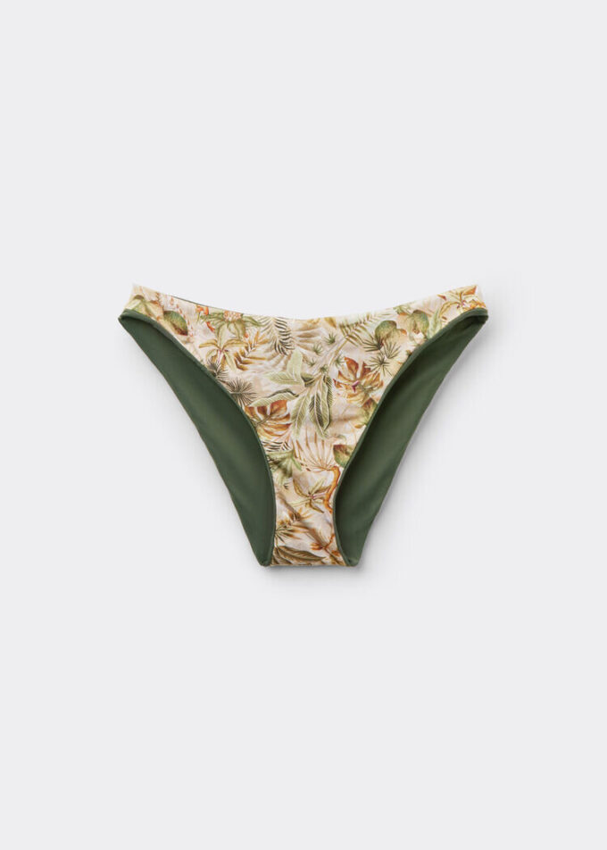 Swimsuit Bottom Tropical Foliage