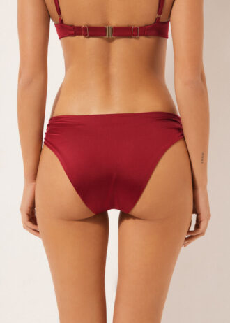 Swimsuit Bottoms Shiny Satin