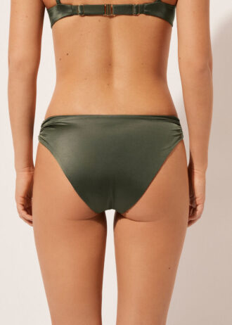 Swimsuit Bottoms Shiny Satin