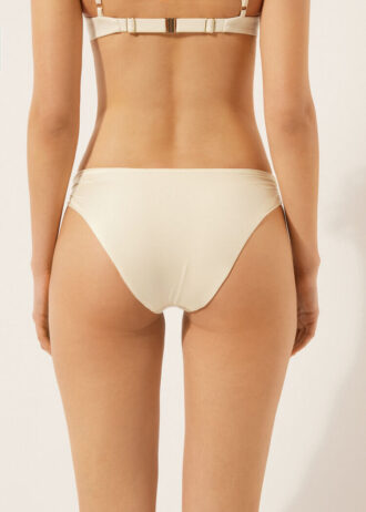 Swimsuit Bottoms Shiny Satin