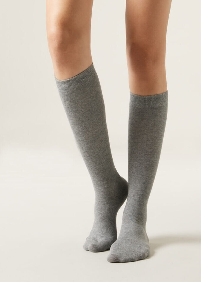 Tall Satin Cotton Socks Tall Satin Cotton Socks