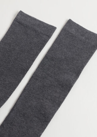 Tall Satin Cotton Socks