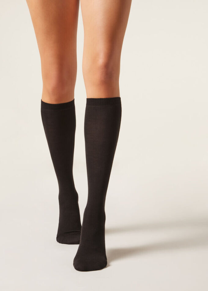 Tall Wool and Cotton Socks Tall Wool and Cotton Socks