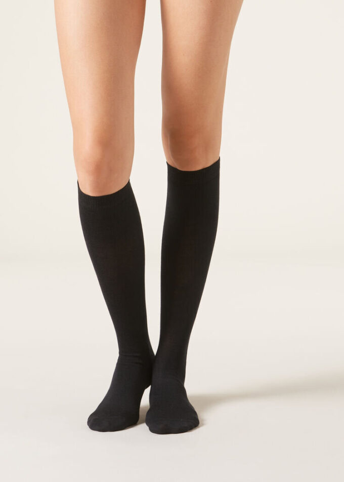 Tall Wool and Cotton Socks Tall Wool and Cotton Socks