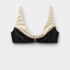Tank-Style Swimsuit Top Elegant Bicolor