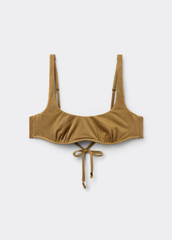 Tank-Style Swimsuit Top Sophisticated Shine