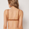 Tank Swimsuit Top Shiny Satin