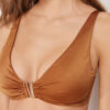 Tank Swimsuit Top Shiny Satin