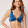 Tank Swimsuit Top Shiny Satin