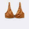 Tank Swimsuit Top Shiny Satin