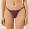 Thong Swimsuit Bottom Golden Glow