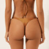 Thong Swimsuit Bottoms Shiny Satin Thong Swimsuit Bottoms Shiny Satin
