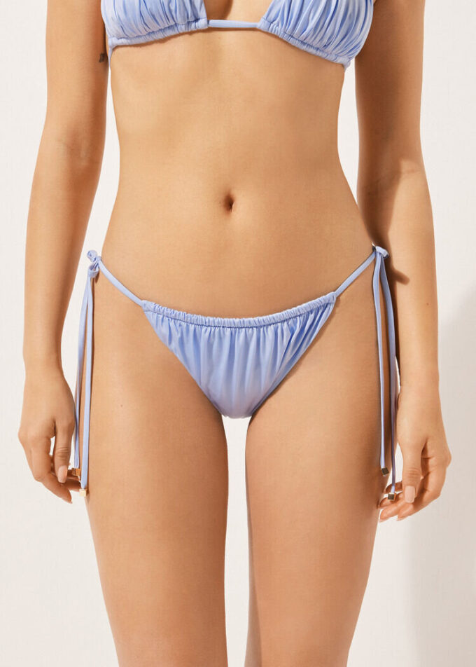 Thong Swimsuit Bottoms Shiny Satin Thong Swimsuit Bottoms Shiny Satin