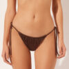 Thong Swimsuit Bottoms Shiny Satin Thong Swimsuit Bottoms Shiny Satin