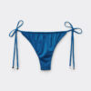 Thong Swimsuit Bottoms Shiny Satin Thong Swimsuit Bottoms Shiny Satin