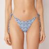 Tied Brazilian Swimsuit Bottom Water Reflection Tied Brazilian Swimsuit Bottom Water Reflection
