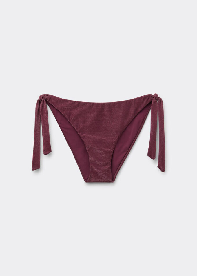 Tied Swimsuit Bottom Golden Glow Tied Swimsuit Bottom Golden Glow