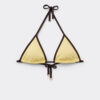 Triangle Swimsuit Top Bicolor Piping Triangle Swimsuit Top Bicolor Piping