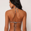 Triangle Swimsuit Top Classic Snake
