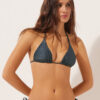 Triangle Swimsuit Top Glowing Python Triangle Swimsuit Top Glowing Python