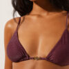 Triangle Swimsuit Top Golden Glow