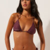 Triangle Swimsuit Top Golden Glow
