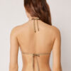 Triangle Swimsuit Top Metallic Glow