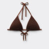 Triangle Swimsuit Top Metallic Glow