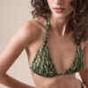 Triangle Swimsuit Top Natural Tie-Dye Triangle Swimsuit Top Natural Tie-Dye